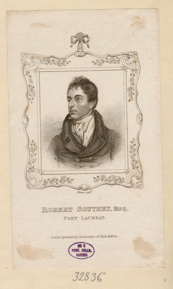 Portrait of R. Southey