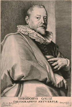 Portrait of Theodoor Galle