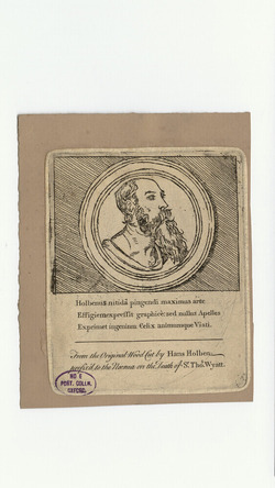 Portrait of T. Wyatt