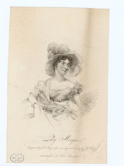 Portrait of Lady Morgan