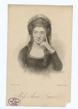 Portrait of Anna Seward