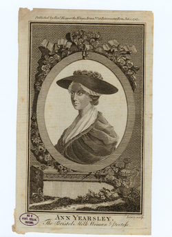 Portrait of Ann Yearsley