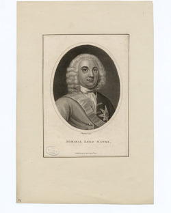 Portrait of Admiral Hawke