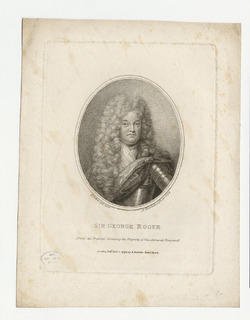 Portrait of Sir G. Rooke