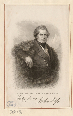 Portrait of Capt J. Ross
