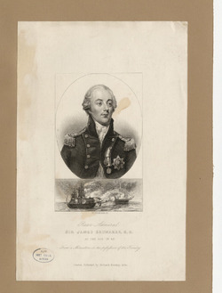 Portrait of Admiral Sir J. Saumarez
