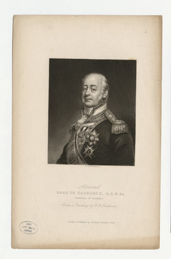Portrait of Admiral Lord de Saumarez
