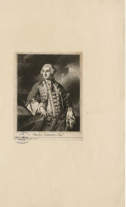 Portrait of Admiral Saunders