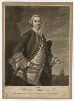 Portrait of Admiral R. Tyrrell