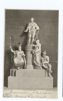 Monument to Marquis Cornwallis, St Paul's Cathedral