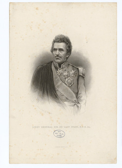 Portrait of Lt Gen. Sir de Lacy Evans