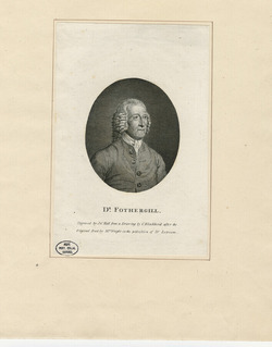 Portrait of Dr Fothergill