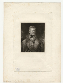 Portrait of Sir T. Picton