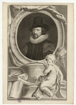 Portrait of Lord Chancellor Francis Bacon