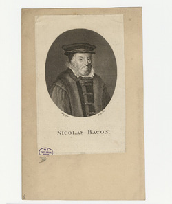 Portrait of Nicholas Bacon