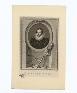 Portrait of E. Coke