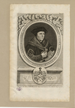 Portrait of T. More