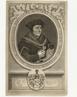 Portrait of T. More