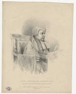Portrait of Lord Cottenham