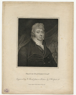 Portrait of F. Plowden