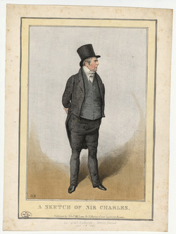 Portrait of Sir C. Wetherell