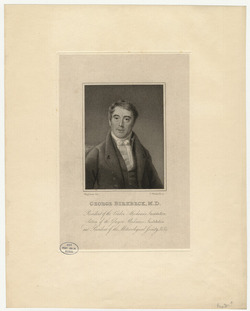 Portrait of G. Birkbeck