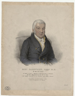 Portrait of Dr Robert Hardwicke