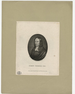 Portrait of Dr R. Thoroton