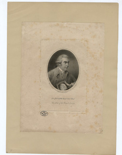 Portrait of Sir J. Banks