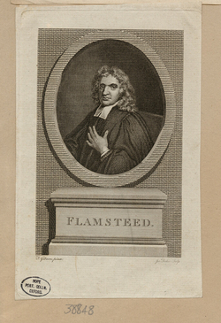 Portrait of Flamsteed