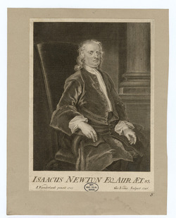 Portrait of I. Newton