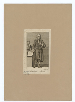 Portrait of I. Newton