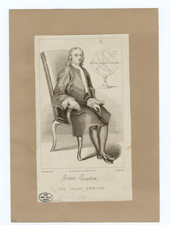 Portrait of I. Newton
