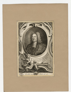 Portrait of N. Saunderson