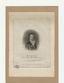 Portrait of W. Hawes