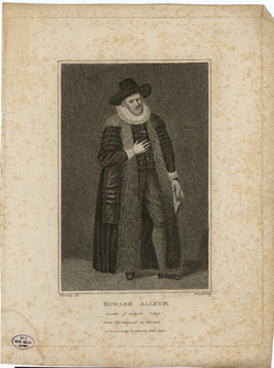 Portrait of E. Alleyn