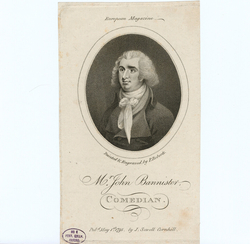 Portrait of J. Bannister