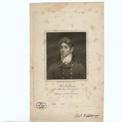 Portrait of T. Bellamy