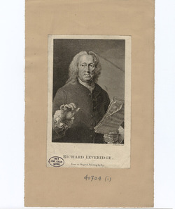 Portrait of R. Leveridge