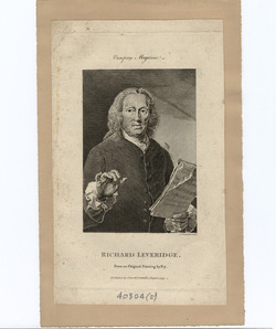 Portrait of R. Leveridge