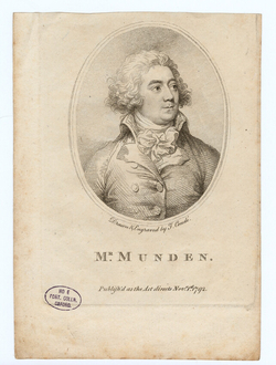 Portrait of Mr Munden