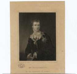 Portrait of Mr Vandenhoff
