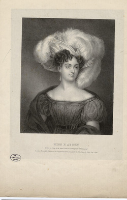 Portrait of Miss F. Ayton