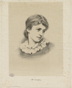 Portrait of L. Langtry