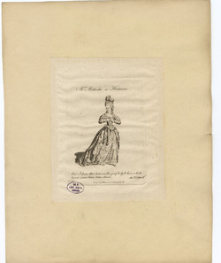 Portrait of Mrs Mattocks as Hermione, in Shakespeare's  A Winter's Tale