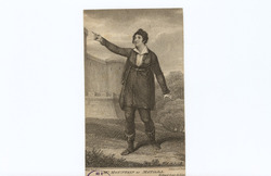 Portrait of Mrs Mountain as Matilda, in Burgoyne's Richard Coeur de Lion