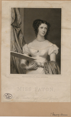 Portrait of Miss Paton