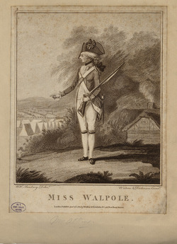 Portrait of Miss Walpole