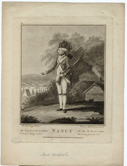 Portrait of Miss Charlotte Walpole as Nancy