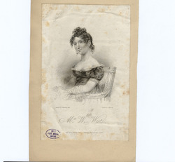 Portrait of Mrs W. West